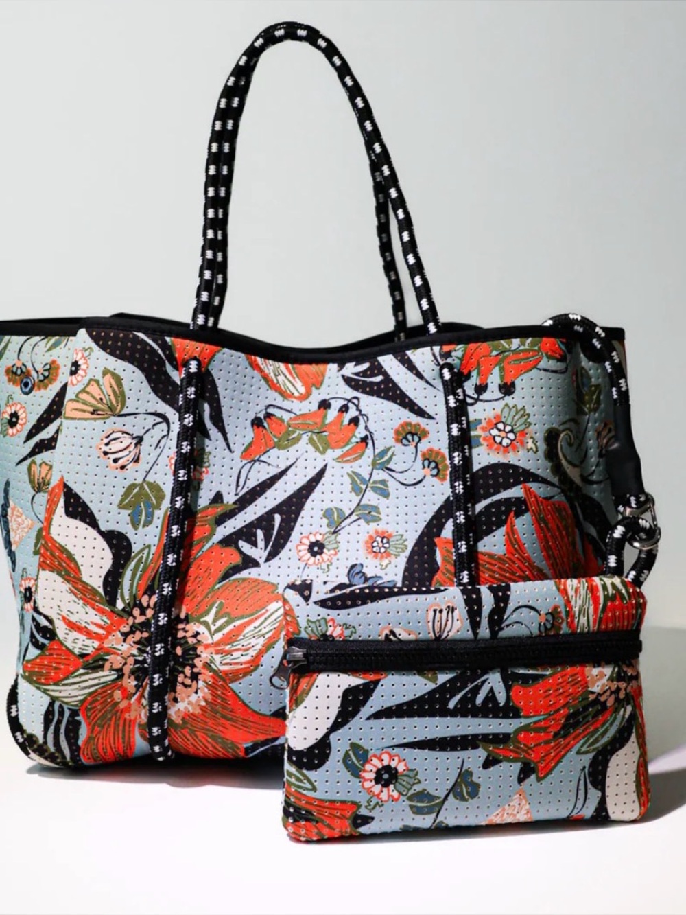 Popups Everyday Tote Blossom Blue